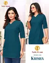 Krisha By Tunic House Viscous Rayon Chikankari Kurta Wholesale In India